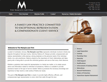 Tablet Screenshot of marquislaw.com